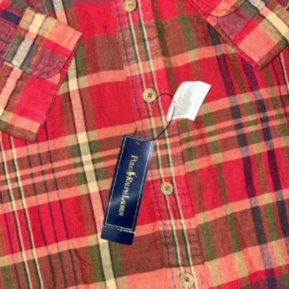 NWT Ralph Lauren Casual Button Down Shirt - Picture 4 of 5